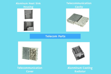 Die Anwendung von Aluminium-Telekommunikation steilen